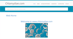 Desktop Screenshot of chlamydiae.com